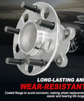 Rear Wheel Bearing Hub Assembly 512256 Direct Fit For Acura CSX 2006-2011 And Honda Civic 2006-2011 5 Lug Bolt Pattern