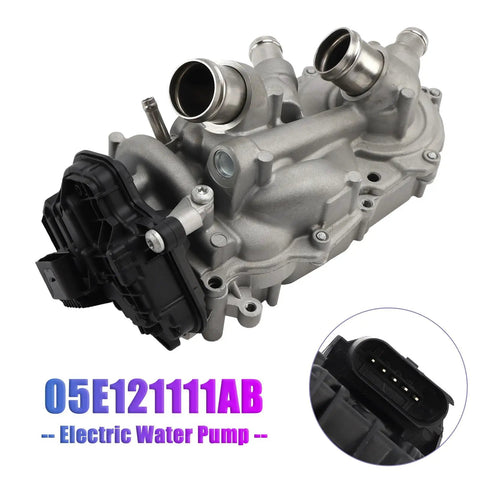 High Performance Electric Water Pump For Audi A1 A3 Q3 And Vw Golf Cooling System. Direct Replace Part 05e121111ab With Oe Fit And Function Ensure Smooth Engine Temps And Reliable Daily Driving Peace Of Mind For Car Enthusiasts On A Budget