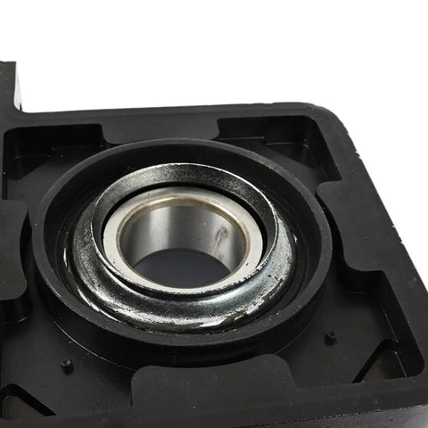 Close-up view of Heavy Duty Drive Shaft Center Support Bearing Carrier with steel inner race and rubber mounting.