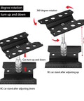 Pro RC Repair Stand Kit with 532 Piece Screw Set and 360 Degree Rotating Work Station showing height adjustment feature.