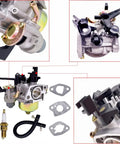 Carburetor For Powersports 196cc CT200U CT200U-EX Trail 200 Mini Bike Baja HT65 WR65 with gaskets, fuel line, and filter replacement kit