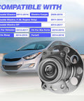 Beefed Up Rear Wheel Hub Bearing Assembly For Elantra 2011 2018 Elantra Coupe GT Veloster Forte Replacement Part 527103X000