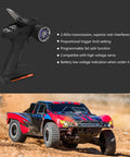 2.4G RC Transmitter And Receiver Kit With Lanyard For RC Car Boat And Crawler, 3 Channel Remote Controller with race car