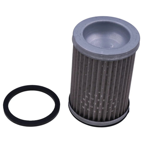 Hydraulic Pump Filter 1687042M91 Top Notch Replacement For Massey Ferguson Tractors with gasket, metal mesh visible