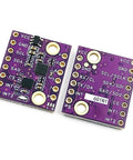 Compact 6DOF Gyroscope And Accelerometer Sensor Module With Multiple Protocols For Embedded Navigation In Tight Spaces Built For Robotics Autonomous Systems And Device Makers Needing Durable Drop In Multi Function Sensing Supports I2C SPI UART CAN purple PCB modules
