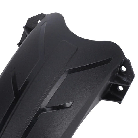 Close-up of Front Mudguard Replacement For Kirin Electric Scooter ABS Front Mud Protector Direct Fit No Tools Installation