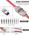 Image showing Twelve Pack Solderless Wire Connectors For Trucks And RVs Quick Twist Lock Terminals with 18-24 AWG wire compatibility.