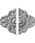 Ashford Ceiling Medallion Forty Two And Three Quarters Inch Wide Twenty Eight And Seven Eighths Inch High Three Inch Inside Diameter