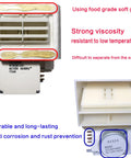 Air Damper Control Assembly For Refrigerator Replacement Damper Fits DFH FFE FFH FFS LFS And More, front and side views