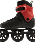Red and black Twister 110 Fitness Inline Skates For Unisex Adults With Urban Performance, All Day Comfort, 110mm wheels