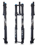Beefy Downhill Mountain Bike Front Fork With Air Suspension Inverted Thru Axle Boost 15x110mm Fit 26 27.5 29 Inch Wheels
