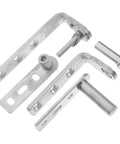 Heavy Duty Stainless Steel Door Hinges With Dual Rotation And Auto Close For Home And Modern Interiors Concealed Half Waist Pivot Hinges