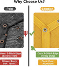 Comparison of 2-stitch edge shade cloth vs 90 Percent Shade Cloth 9x30ft UV Block Outdoor Go To Patio Shade Cover, showing durability