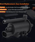 EVAP Canister Purge Valve Solenoid Fits Hyundai Sonata 2006-2014 Tucson 2010-2015 Santa Fe 2010-2012 Genesis Coupe Kia Optima Sorento