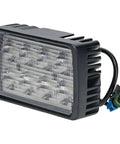 Beefy LED Combine Work Light 12V Flood Replacement For Case IH Tractors 3600 Lumens 40W 3.3A 12 To 24V Magnetic Mount