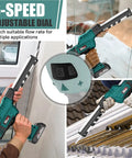 Cordless Caulking Gun Kit With Six Speed Control for caulking filling sealing and adhesive dispensing in home repairs image