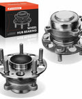 2X Rear Wheel Bearing And Hub Assembly For Honda Accord 2014 2020 FWD 5 Lug Compatible With Hybrid And Gas Models Replacement Set