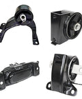 Premium 4 Pack Engine Motor Mount Set For Dodge Grand Caravan Chrysler Town And Country Ram Cargo Van And Volkswagen Routan V6 3.6 Liter, showcasing different angles of mounts.