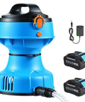 Cordless Water Transfer Pump 750 GPH With 30 Foot Lift Powerful Submersible Pump With 21V Dual 4000mAh Batteries And Charger