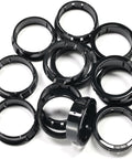 15 Pack Black Snap In Knockout Bushings For Wiring And Hoses, 35 Mm Mounting Diameter, Nylon Round Grommets With Locking Fit, Fits 34.6 To 36 Mm Holes