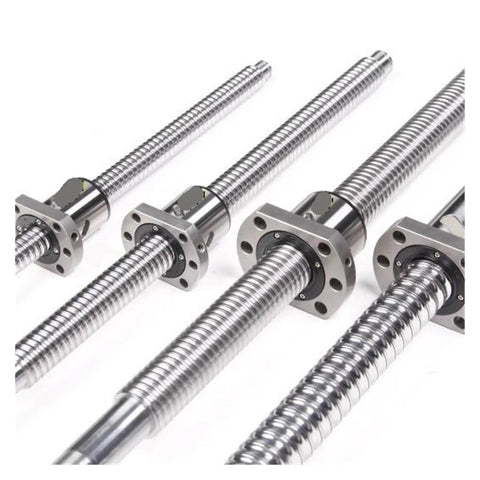 High Precision C5 Rolling Ball Screw DFU2005 Machined Adjustable Double Nut RM2005 Kit For CNC Parts 700mm length multiple views