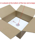Packaging of Three Light Drum Shade Semi Flush Mount Ceiling Light In Dark Bronze 18 Inch Close To Ceiling Fixture