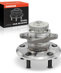 Rear Wheel Bearing And Hub Assembly With ABS Ring For Hyundai Sonata 2006 To 2009 And Kia Optima 2006 To 2010 5 Lug Compatible