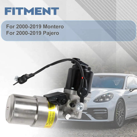 ABS Pump Brake Booster Hydraulic Motor For 2000 To 2019 Pajero Montero Replacement Accumulator Unit over car image