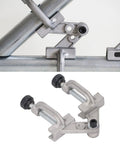Double Handle Pipe Clamp Aluminum Die Cast Quick Release Right Angle Corner Clamp for woodworking precise joints