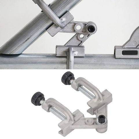 Double Handle Pipe Clamp Aluminum Die Cast Quick Release Right Angle Corner Clamp for woodworking precise joints