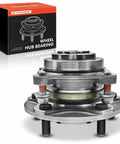 Front Wheel Bearing And Hub Assembly 5-Lug Compatible With Toyota Sequoia 2008-2022 And Tundra 2007-2021 RWD Only shown with packaging
