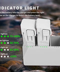2-Pack 3850mAh Mini 3 Series Intelligent Flight Battery Plus With Bi-Directional Charging Hub for DJI with indicator lights