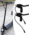 Pair Of Left And Right Brake Levers For Electric Bikes And Scooters, Power Off Hand Brake Controller Kit With 2 Pin M8 Waterproof Connectors