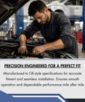  mechanic working on a vehicle engine, emphasizes precision for Heavy Duty Clutch Kit Paired With Upgraded Steel Flywheel Built Tough For 2005 To 2009 Nissan Frontier Xterra 40L Manual Drivetrain Swap With Steady Bite And Slip Resistant.