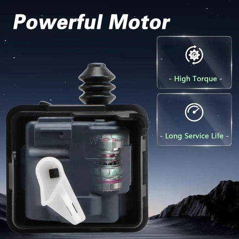 Internal view of Fuel Door Actuator Assembly For Honda Civic 2016 2017 2018 2019 2020 2021 Replacement Gas Door Lock Actuator 74700-TBA-A02.