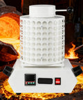 Gold Smelting Furnace 3kg Kit With Graphite Crucible For Jewelry And Metal Casting Refining Quickly Melt Gold Silver Copper Aluminum In 25 To 30 Minutes At 2102F With High Power Heating Core Home Workshop Ready in industrial setting