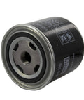 Heavy Duty Spin On Oil Filter For R9206 Air Compressors, showing metal construction and connection thread for easy installation.
