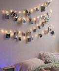 Cozy 17 Foot Fairy String Lights With 50 LEDs And Clear Clips For Dorm Rooms Bedroom Decor And Weddings Create Romantic Vibes.