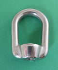 Heavy Duty Marine Grade Stainless Steel 316 Type 804 US Shape Lifting Eye Nut 1 Quarter Inch UNC Not For Overhead Lifting Rugged Beefy USA Style Thread Pitch 20