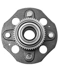 Front view of Rear Wheel Bearing And Hub Assembly For Honda Accord 1998 1999 2000 2001 2002 With ABS Four Lug Drop In Replacement