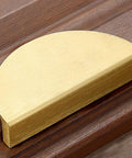 4-Piece 3.9 Inch Half Moon Drawer Pull Handles In Brushed Gold Semicircle Design For Cabinets