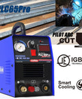 65 Amp Pro Grade Plasma Cutter With Dual Voltage 110V And 220V Inverter IGBT Power Non Touch Pilot Arc HF Air Start LED Digital Display