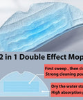 2 in 1 double effect mop cloth from 22 Pack Replacement Accessories Kit For S7 Series Vacuum Cleaner