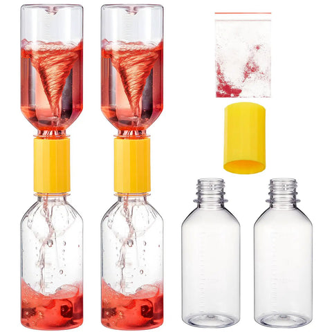 Two Pack DIY Tornado Makers Water Vortex Kit For Science Experiments Dope Tornadoes In A Bottle Mini Hurricane Vortex Makers For Kids