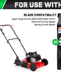 20 Inch Mower Blade Replacement Beefed Up For Hyper Tough Murray Push Mower Fits MNA152505 And MNA152701 Oval Center Hole