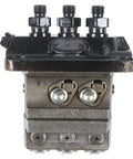 Heavy Duty Fuel Injection Pump That Runs Like Clockwork And Swaps In No Sweat Fashion On Mitsubishi S3L Engines And Cub Cadet 7000 7200 7205 Tractors Today, top view with connections.