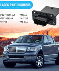 HVAC Blower Motor Resistor Replacement Direct Fit For Ford F-150 2004-2014 with truck image and part numbers 3F2Z-18591-AA