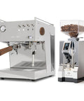Espresso Machine And Grinder Bundle With Eureka Specialita Grinder Digital PID Temperature Control In One Degree Increments