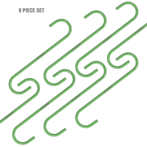 8 Piece Brake Caliper Hanger Set With Brake Hose Support Prevents Kinks During Suspension And Brake Repairs Hi Vis Green