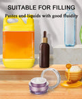 Semi Automatic Horizontal Pneumatic Bottle Filler Machine For Liquids Creams Cosmetics And Sauces With Zero Drip Hassle Straight Up Reliable Operation Handles 500 To 5000 Ml Volumes Easily, filling various containers.